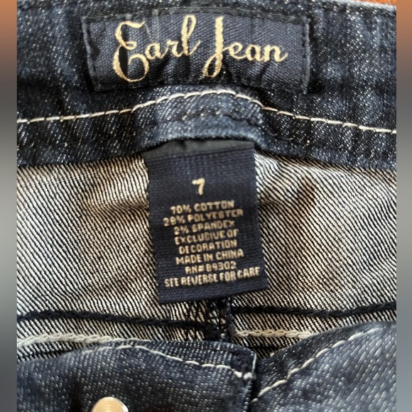 Earl Jeans Blue Ankle Cropped Jeans - Picture 4 of 5